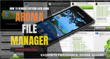 Unlocking Pattern Locks with Aroma File Manager: A Guide