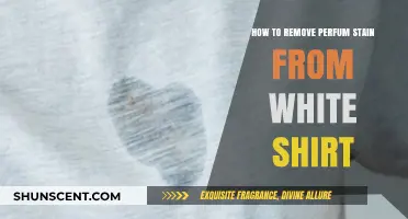 Perfume Stains on White Shirts: Quick and Easy Removal