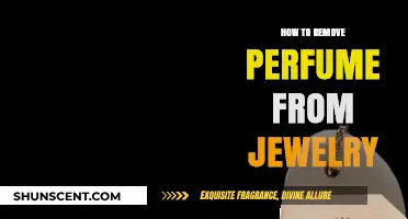 Cleaning Jewelry: Removing Perfume Stains