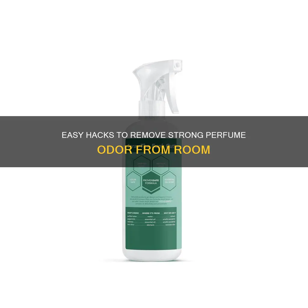 how to remove perfume odor from room