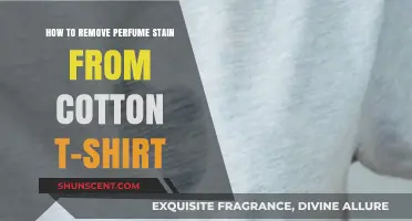 Easy Ways to Remove Perfume Stains from Cotton T-shirts