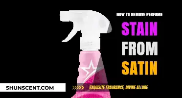 Removing Perfume Stains from Satin: Quick and Easy Guide
