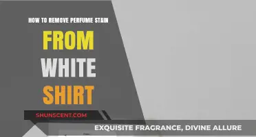Easy Tips to Remove Perfume Stains from Your White Shirt