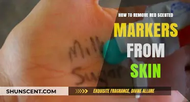 Quick Tips to Remove Red Scented Marker Stains from Skin