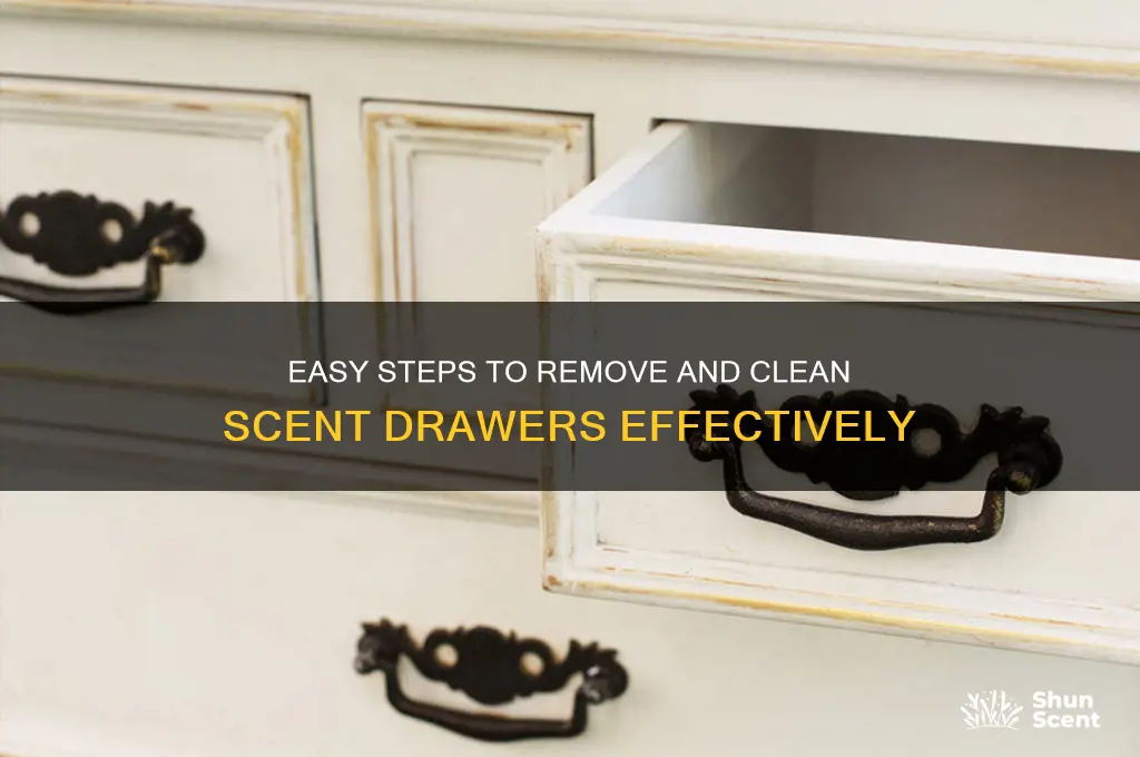 how to remove scent drawers