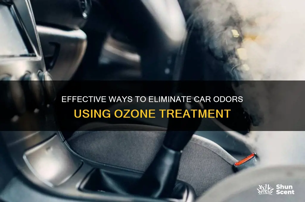 how to remove scent from car ozone