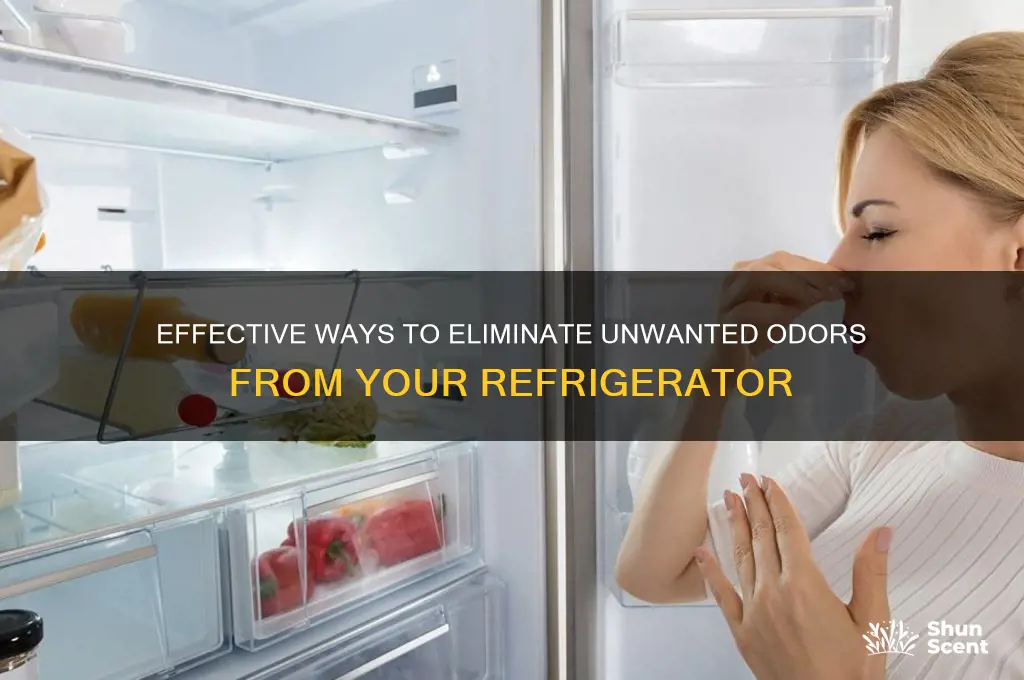 how to remove scent from fridge