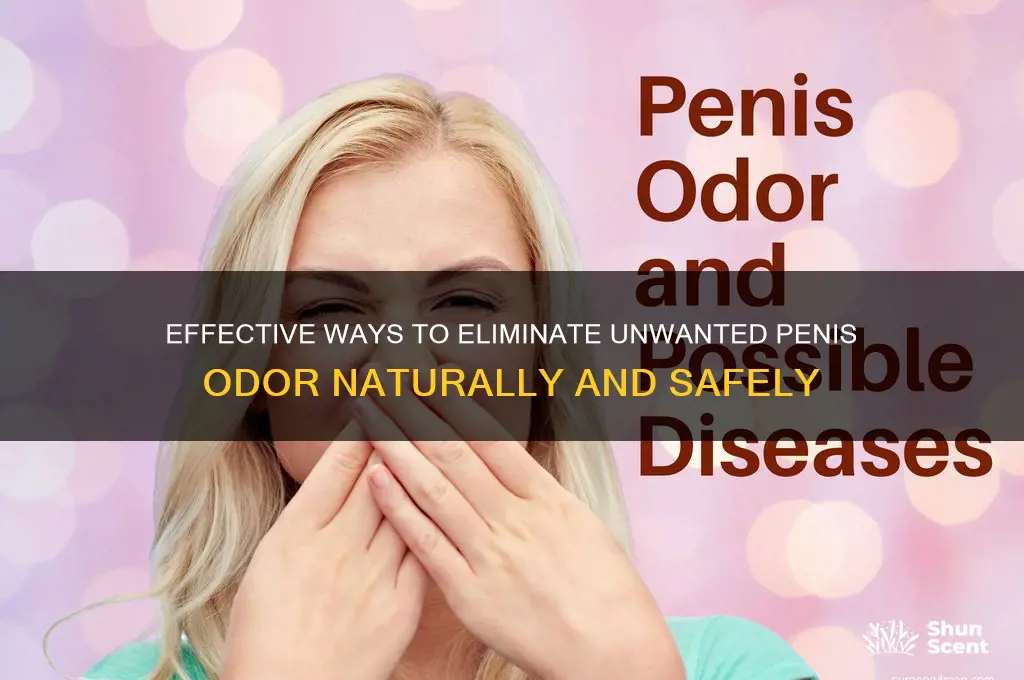 how to remove scent from penis
