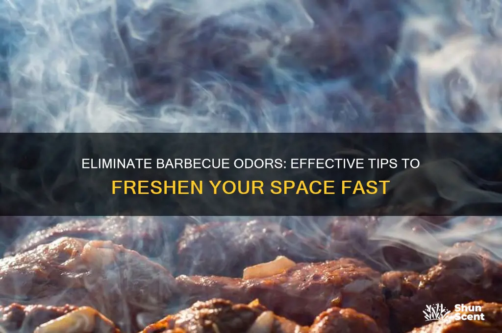 how to remove scent of barbecue