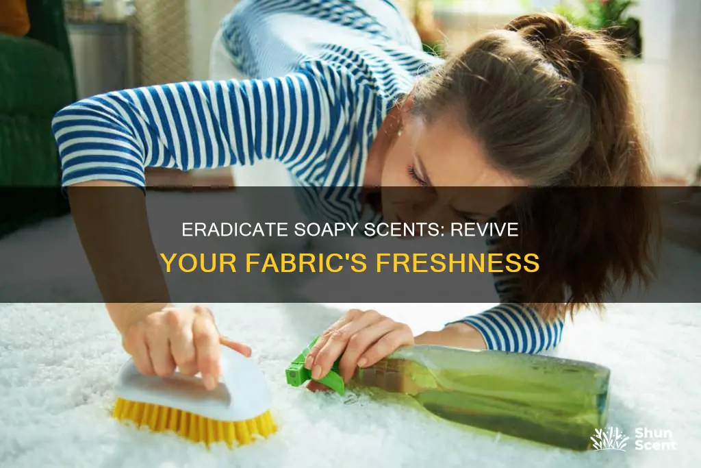 how to remove soap & its fragrance from fabric