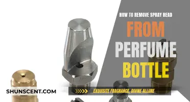 Removing Spray Heads: An Easy Guide to Refilling Perfume Bottles
