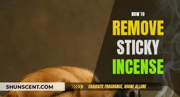 Removing Incense Stickiness: Quick and Easy Solutions for Your Space