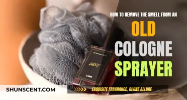 Eliminating Lingering Scents in Old Cologne Sprayers