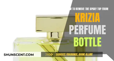 Removing Krizia Perfume Spray Top: A Step-by-Step Guide
