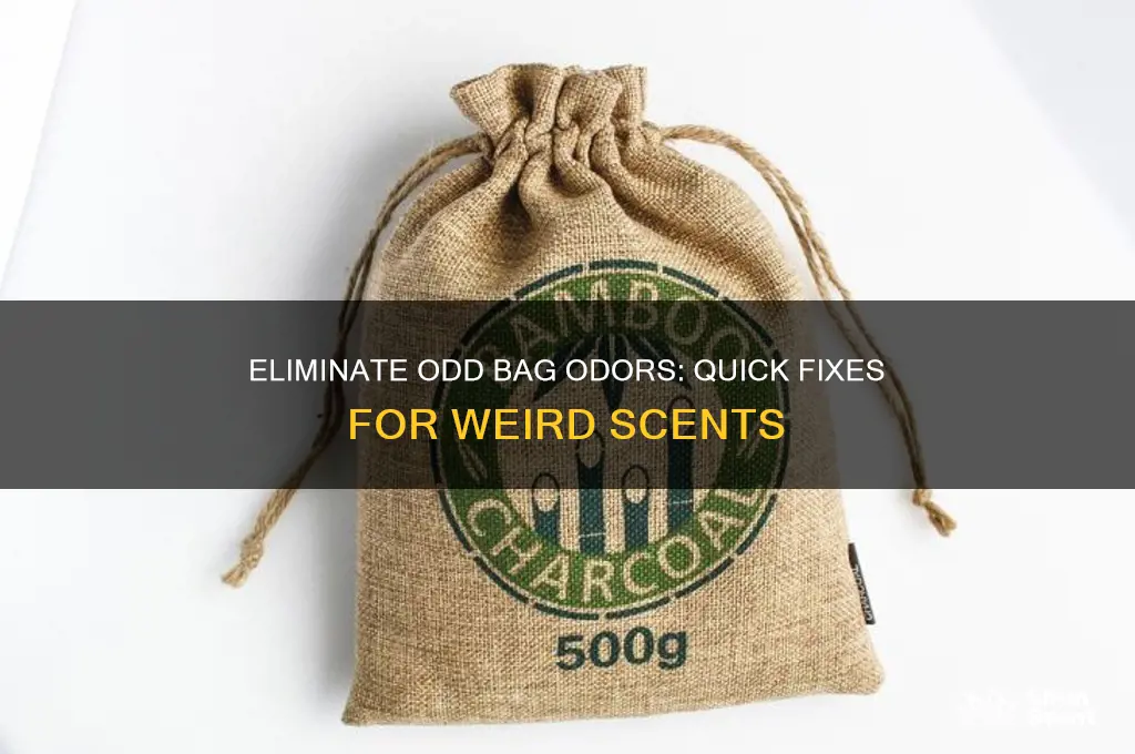 how to remove weird scent in bag