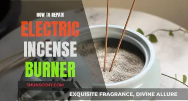 Fixing Electric Incense Burners: A Step-by-Step Guide