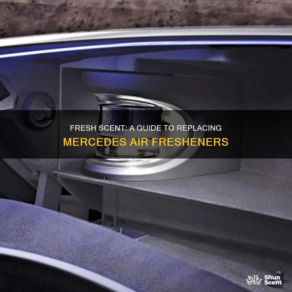 how to replace mercedes air fragrance