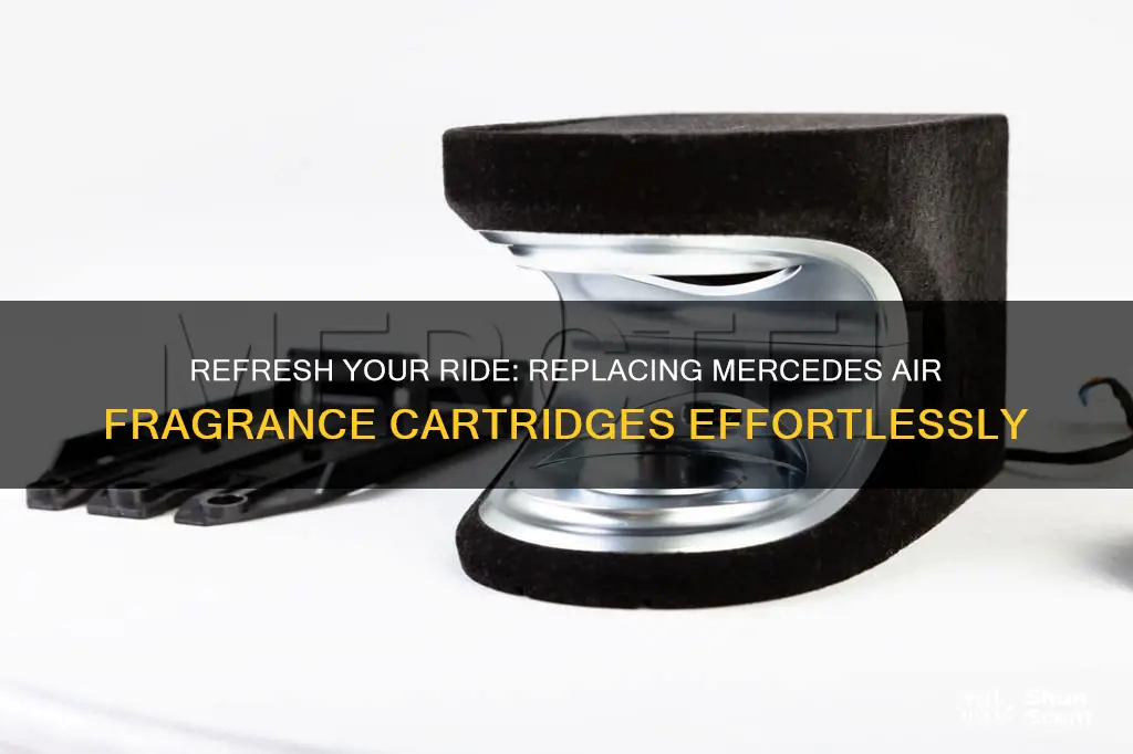 how to replace mercedes air fragrance