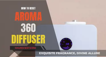 Resetting Aroma 360 Diffuser: Step-by-Step Guide