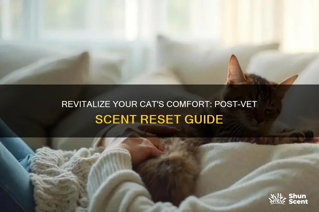 how to reset cat scent after trip to vet