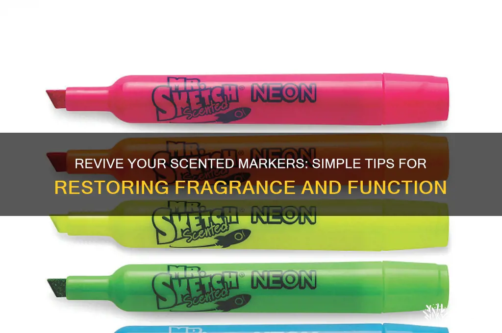 how to restore a scented marker
