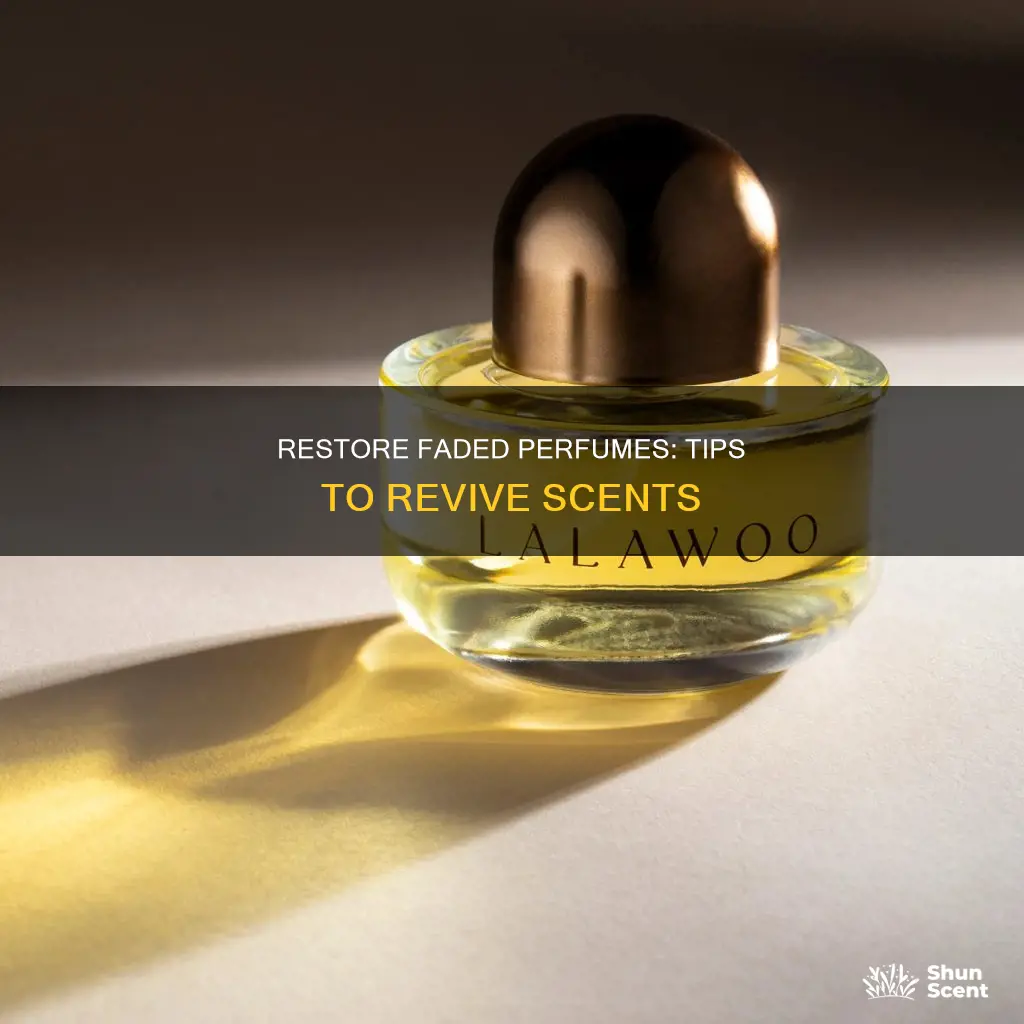 how to restore perfume smell