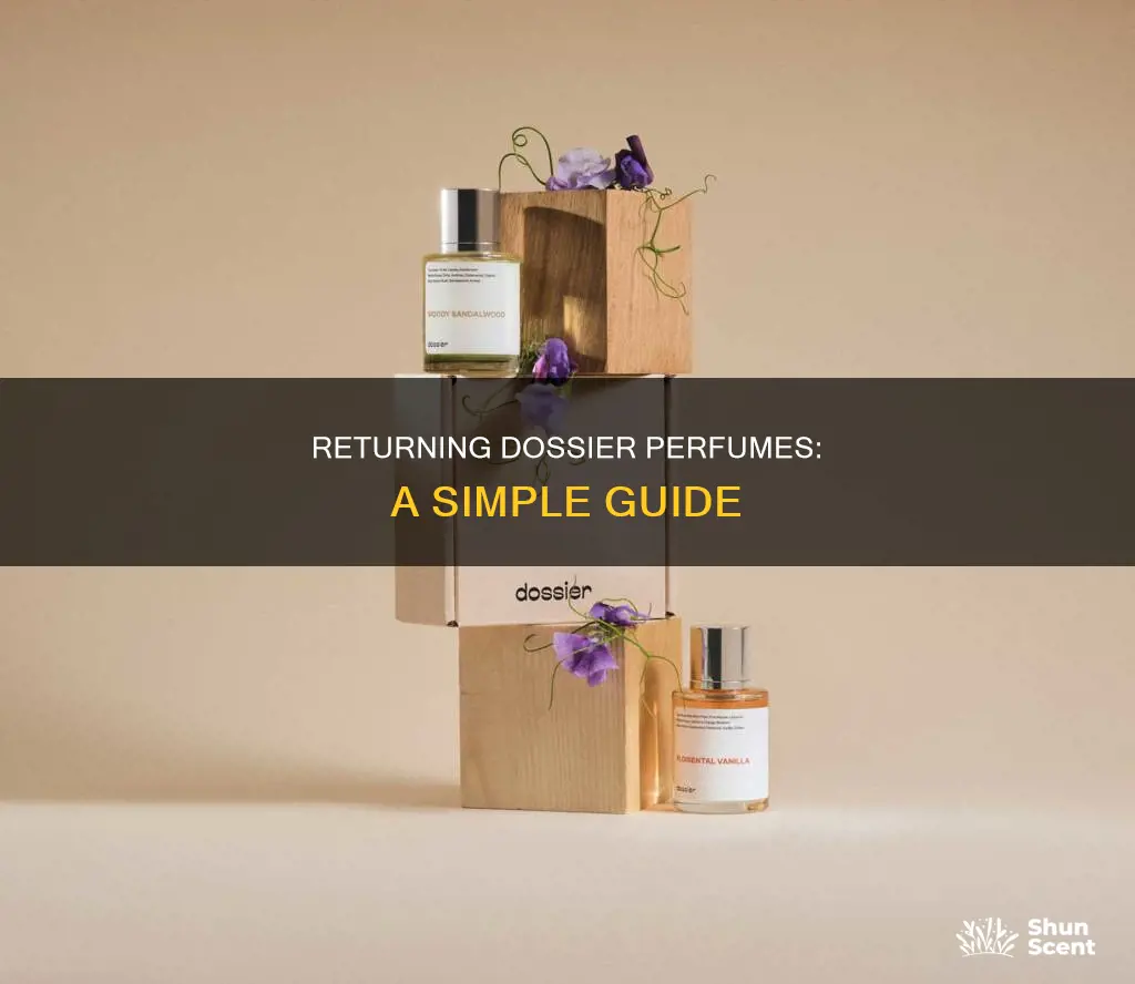 how to return dossier perfume