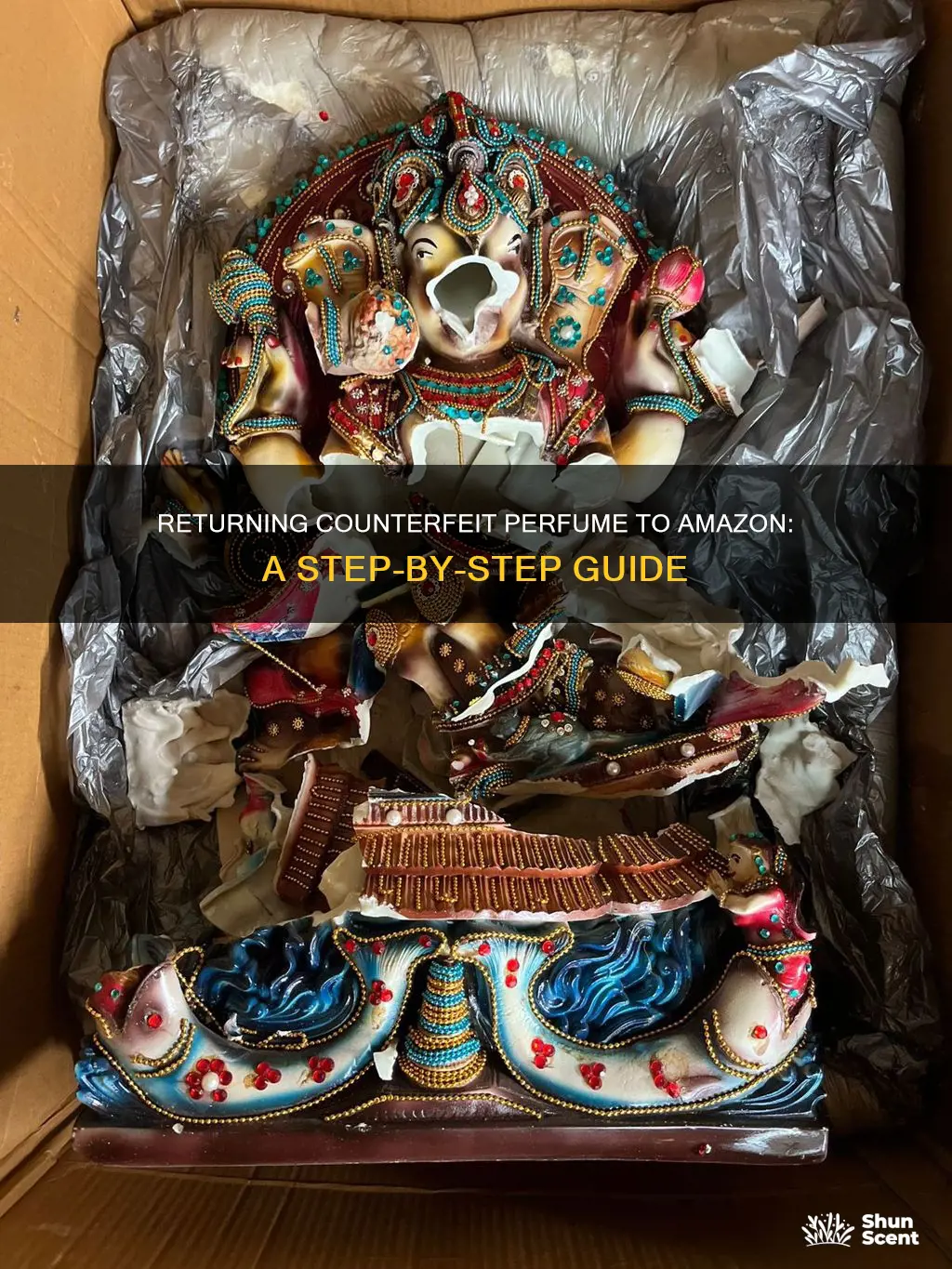 how to return fake perfume back to amazon