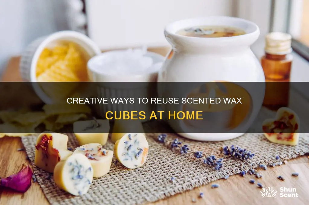 how to reuse scented wax cubes