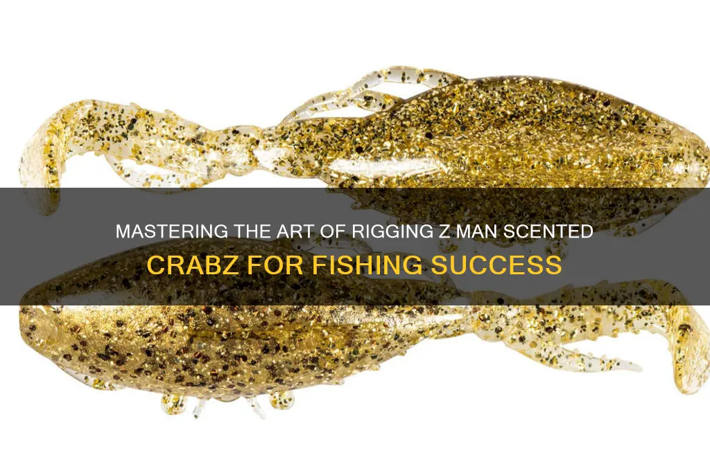 how to rig the z man scented crabz