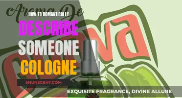 The Scent of Romance: Describing His Cologne