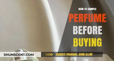 Try Before You Buy: Sampling Perfumes