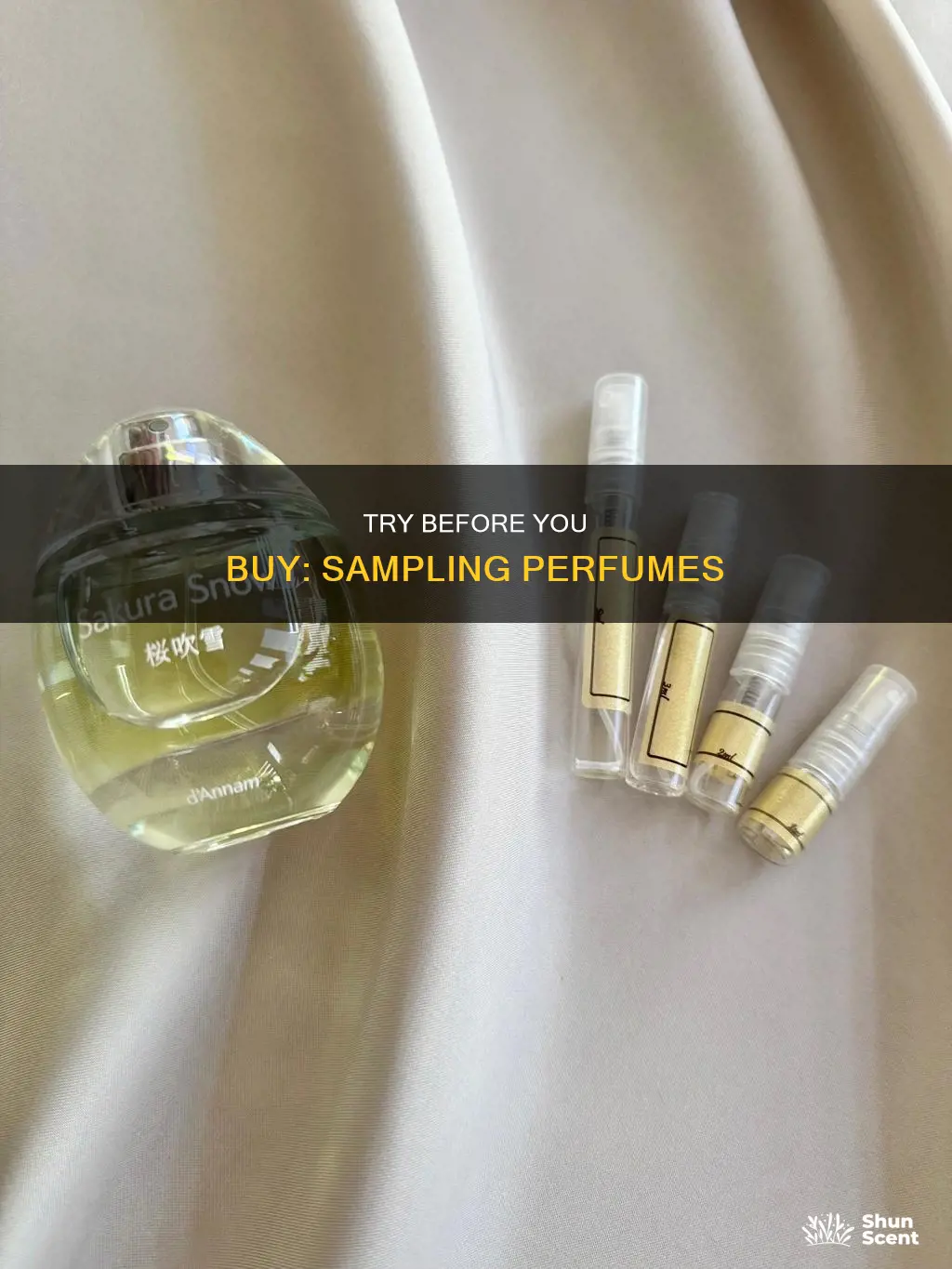 how to sample perfume before buying