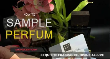 The Art of Sampling Perfumes: A Guide