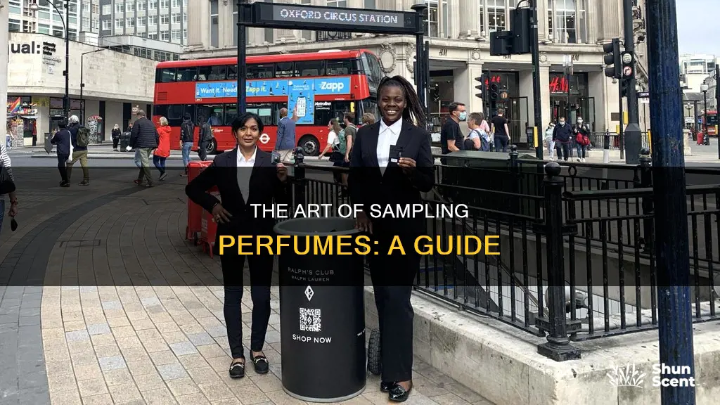 how to sample perfume