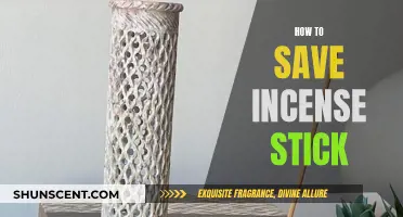 Incense Sticks: Prolonging Their Life and Fragrance