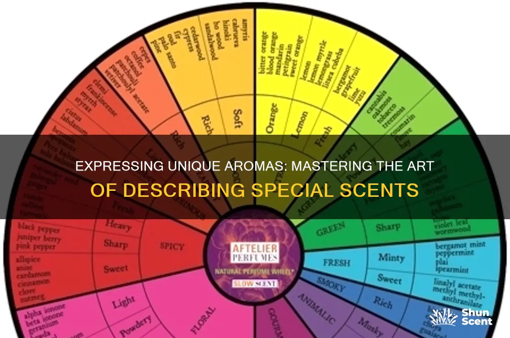 how to say special scent
