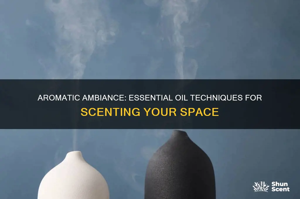 how to scent a room with essential oils