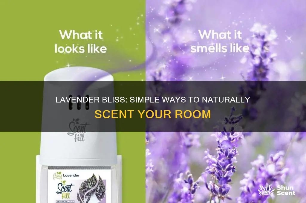 how to scent a room with lavender