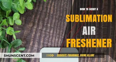 Mastering the Art of Scenting Sublimation Air Fresheners: A Step-by-Step Guide