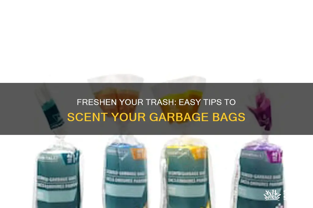 how to scent a trash bag