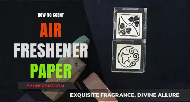 DIY Scented Air Freshener Paper: Easy Aromatic Crafting Guide