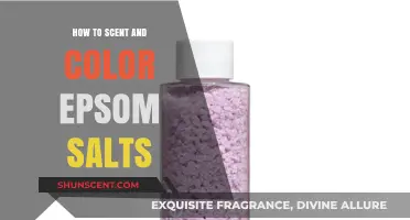 DIY Epsom Salt Crafts: Scenting and Coloring for Relaxing Baths