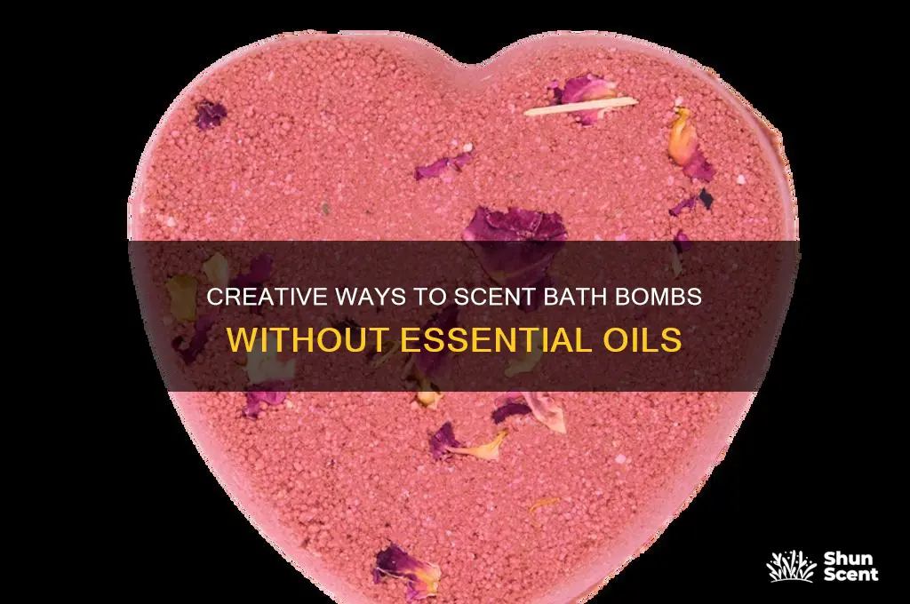 how to scent bath bombs without essential oil
