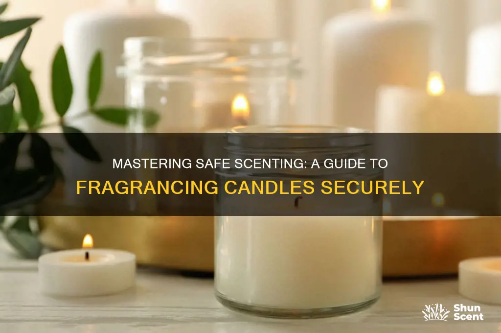 how to scent candles safely