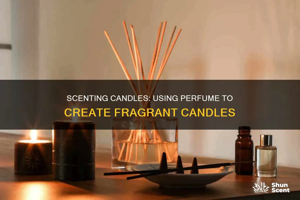 how to scent candles with perfume