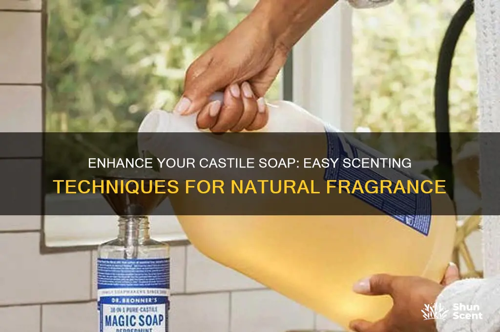 how to scent castile soap