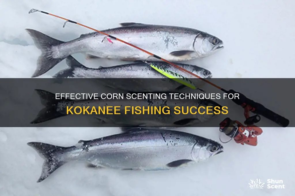 how to scent corn for kokanee