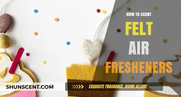 Crafting Fragrant Felt Air Fresheners: Simple Scenting Techniques