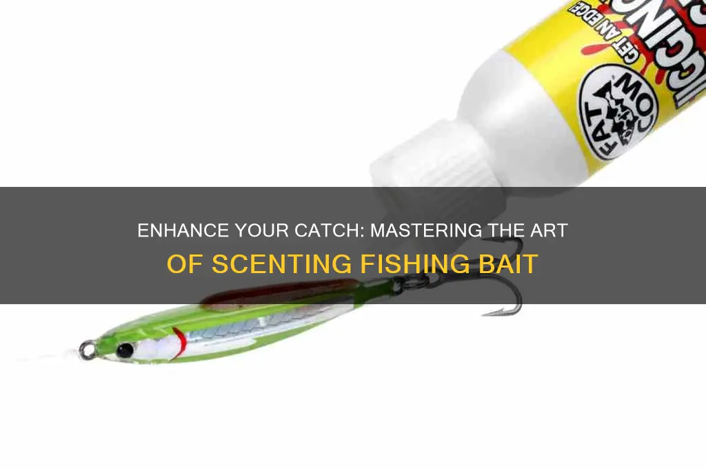 how to scent fishing bait
